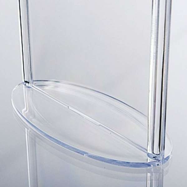 Oval Menykorthållare vertikal - A6 - 10,5x14,8 cm #3
