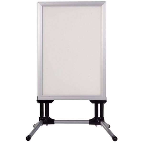 Wind-Line Budget Fjäderställ Trottoarpratare - 70x100 cm - silver #15