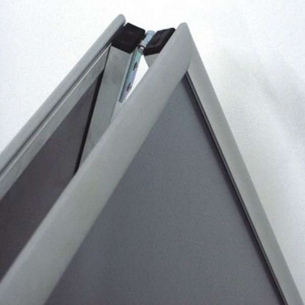 Alu-Line Budget Gatupratare , för inomhusbruk, 50 x 70 cm, silver