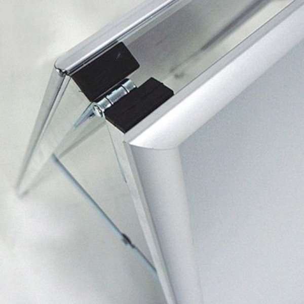 Alu-Line Budget Gatupratare , för inomhusbruk, 50 x 70 cm, silver