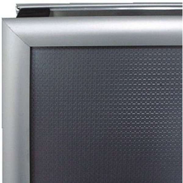 Alu-Line Budget Gatupratare , för inomhusbruk, 50 x 70 cm, silver