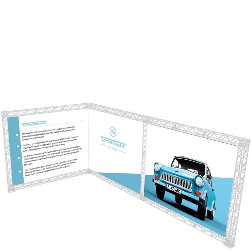 Crown Truss 10 L-form 3 x 6 m - vit #7