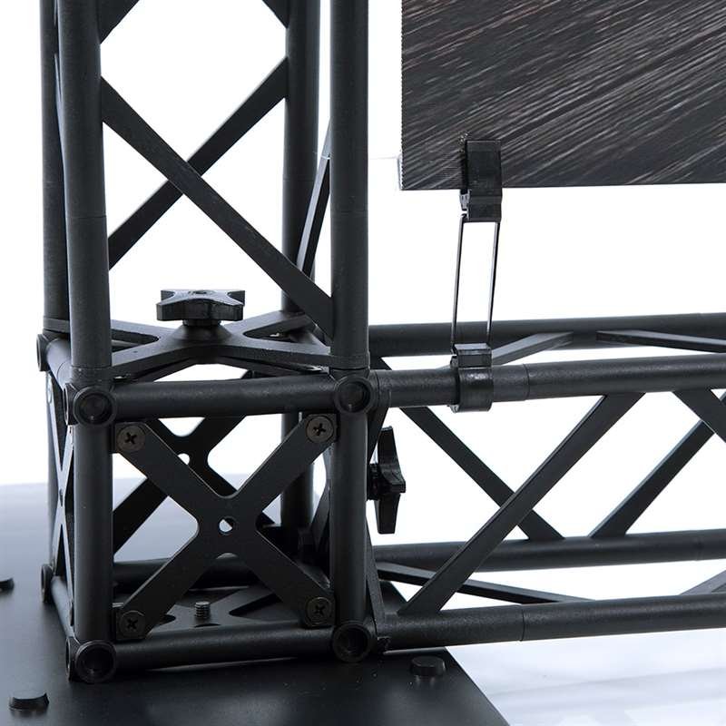 Crown Truss 10 U-form 3 x 3 m - svart #5