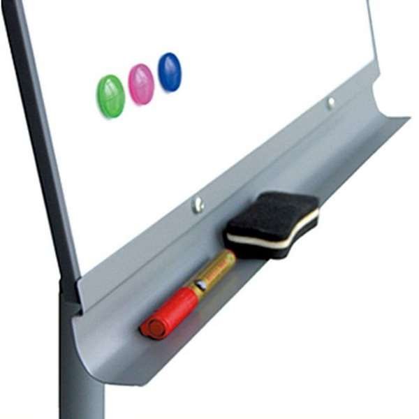 Blädderblock på ben med magnetisk whiteboard #4