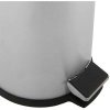 Pedal papperskorg, 20 L - Silver #2