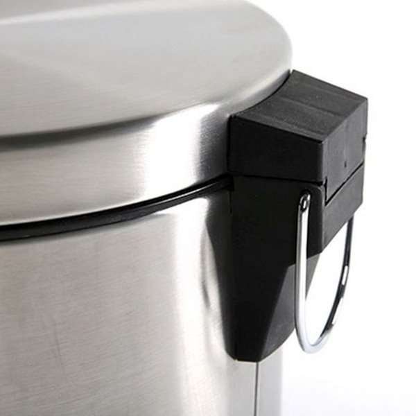 Pedal papperskorg, 20 L - Silver #3