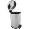 Pedal papperskorg, 20 L - Silver #5