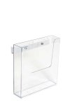 CROWN TRUSS 10x10, Broschyrdispenser A5 med beslag - vit #1