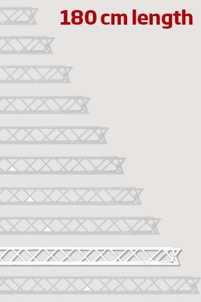 CROWN TRUSS 10x10, Modul 180cm - vit #1