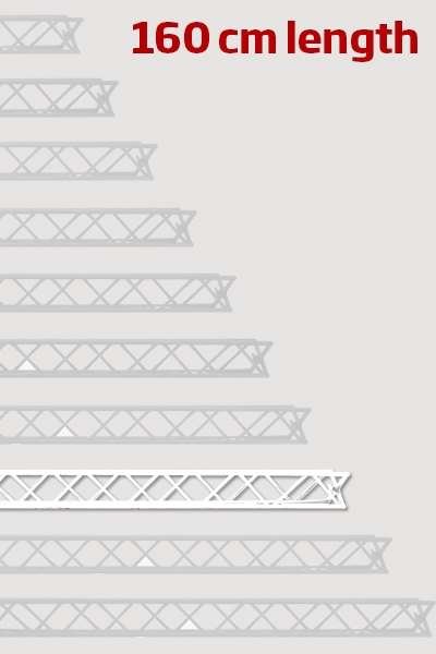 CROWN TRUSS 10x10, Modul 160cm - vit #1