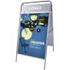 Expo Sign Gatuställ/Easy Sign Gatupratare - 50x70 cm - silver #2