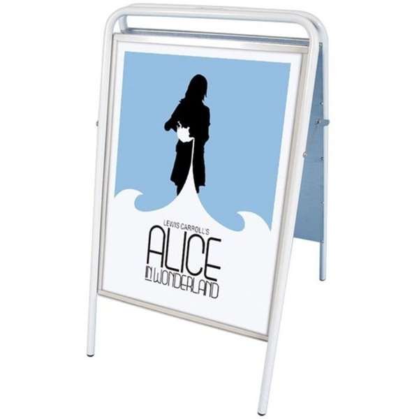 Expo Sign Standard Gatuställ - 50x70 cm - vit #6