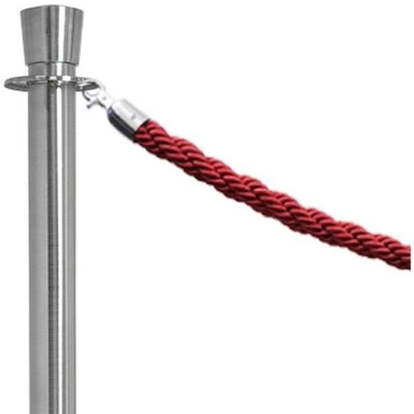 Crowd control topp för rep, med tråd. Stål