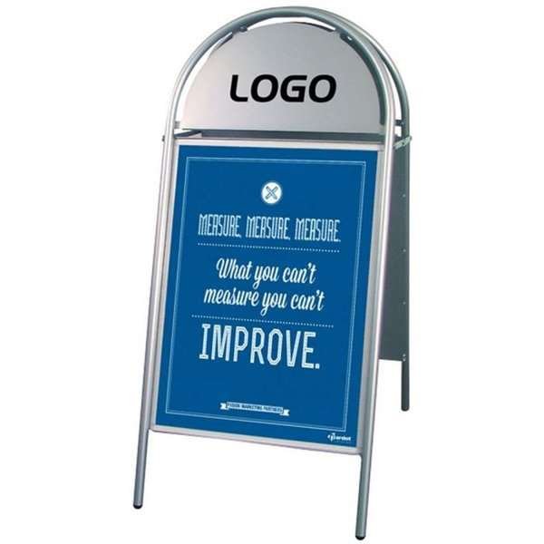 Expo Gotik Gatupratare/Top Sign Gatupratare - 70x100 cm - silver #2