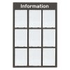 INFO MODUL 9xA4 Kolgrå, RAL 7016 #1