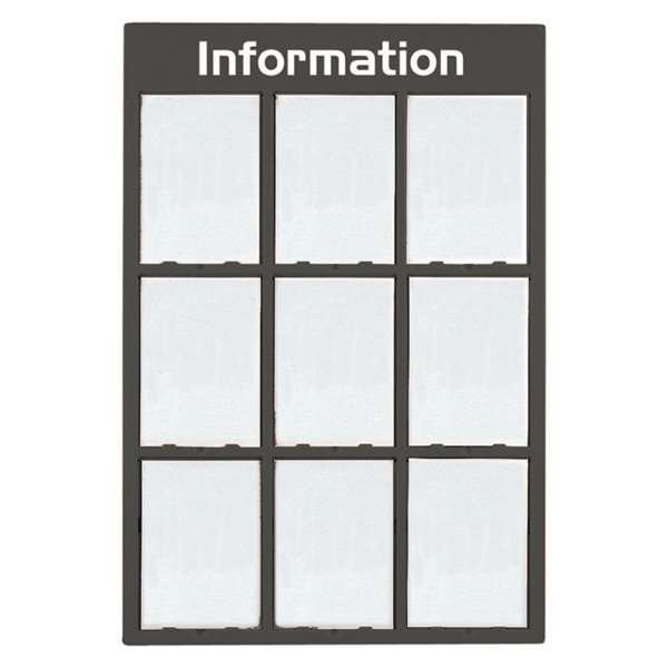 INFO MODUL 9xA4 Kolgrå, RAL 7016 #1