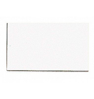 Magnet rektangel 1x2 cm (56 st per ark) - Vit #1