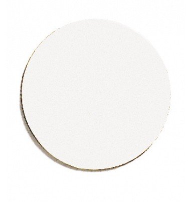 Magnet cirkel 1x1 cm (50 st per ark) - Vit #1