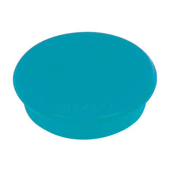 Magneter i 6 färger, paket med 10 st. Ø32 mm - Light Blue #1
