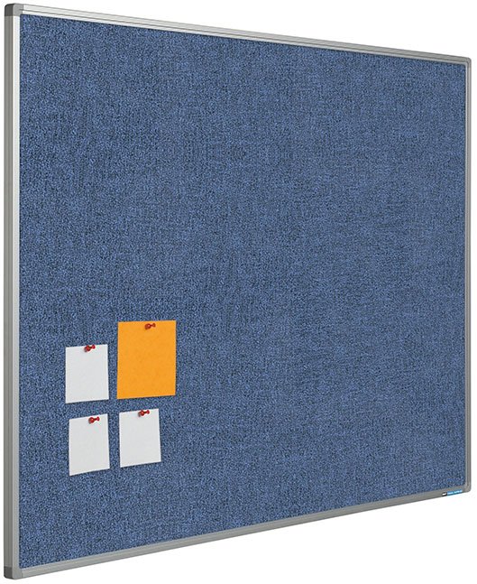 Anslagstavlor med Camira tyg - 60x90cm, Bl&aring;-lila
