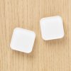 Starka glasmagneter vit kvadrat, 2-pack #1