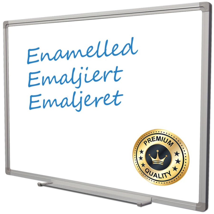 Whiteboard PRO emaljerad, 100x200cm #1