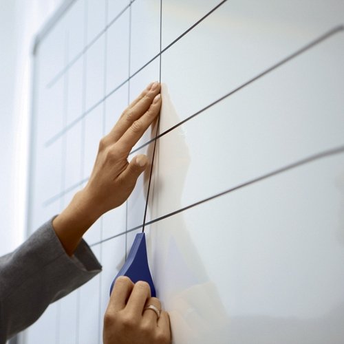 Indelningstejp till whiteboardtavlor svart - 1,5 mm