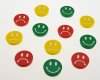 Smiley-magnet - Grön/glad smiley #2