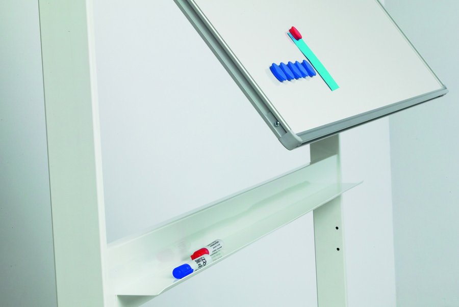 Svängtavla, whiteboard för intensivt bruk på mobilt stativ - 8 storlekar - 90x120 cm #4
