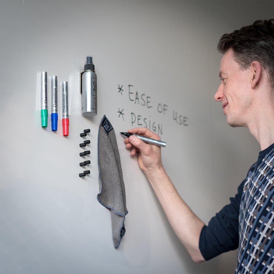 Magnetisk tavelduk - paket med 3 st. #2