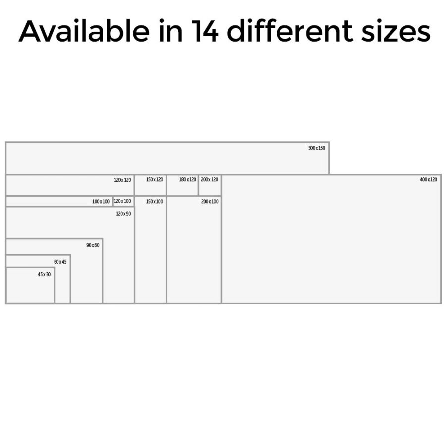 Whiteboard PRO emaljerad, 100x200cm #7