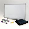 Whiteboard lackerad, 45 x 30 cm, inkl. mikrofiberduk och 6 tuschpennor #2