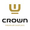 Crown LED Out box - Enkelsidig - Svart - A4 #17