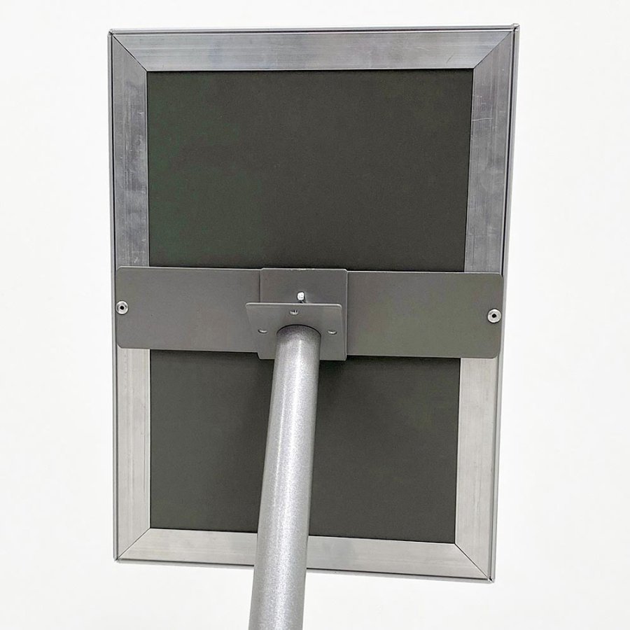 BASIC Infostand A3 - 92mm hög - A3 Klickram profil 25mm, silver #7
