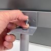 BASIC Infostand A3 - 92mm hög - A3 Klickram profil 25mm, silver #8