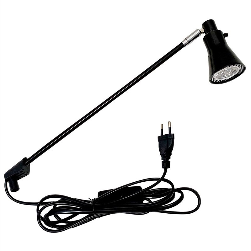 LED Spot Rund, svart, 10 Watt, för Roll-up #1