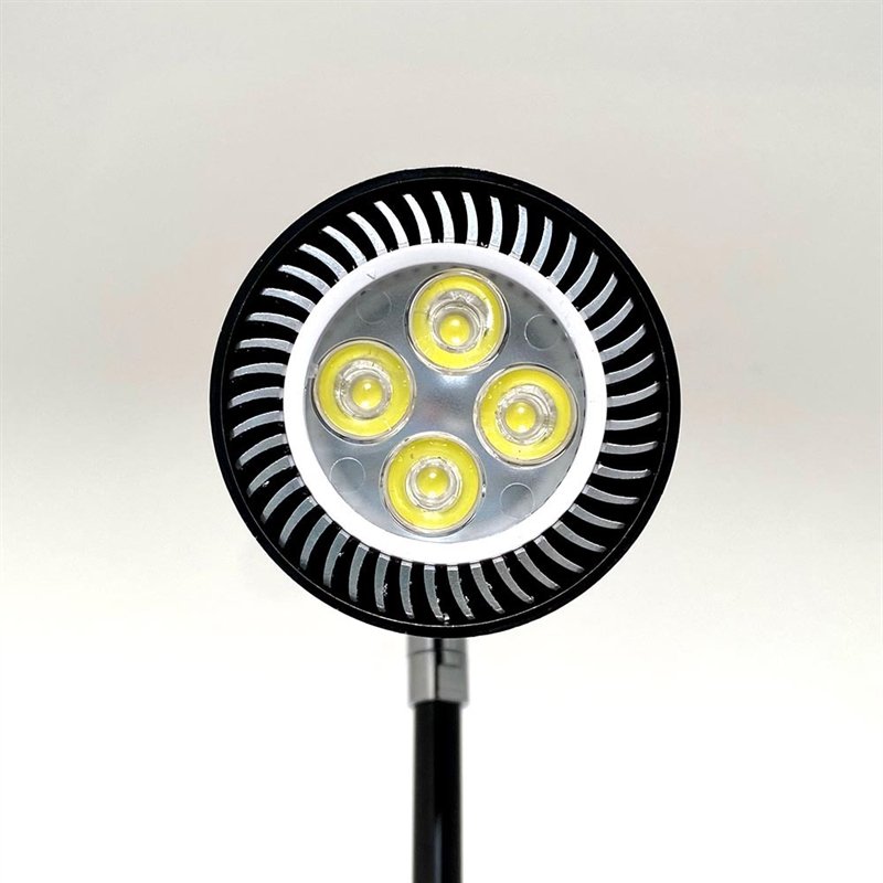 LED Spot Rund, svart, 10 Watt, för Roll-up #3