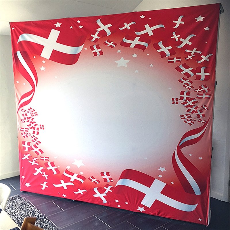 Pop-up Wall Textile, 5 x 3 sektioner messevæg #10