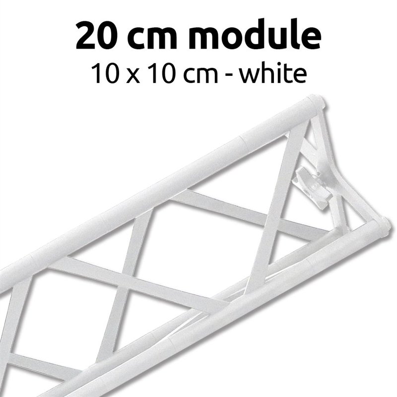 CROWN TRUSS 10x10, Modul 20cm - vit #1