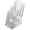 Multi Dispenser, broschyrhållare i akryl, 3 x M65 #6