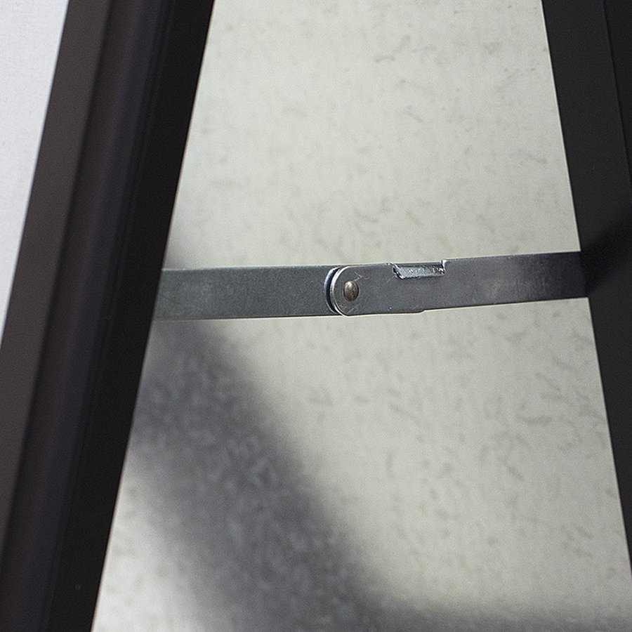 Alu-Line Standard Gatupratare Gatupratare, A1, svart