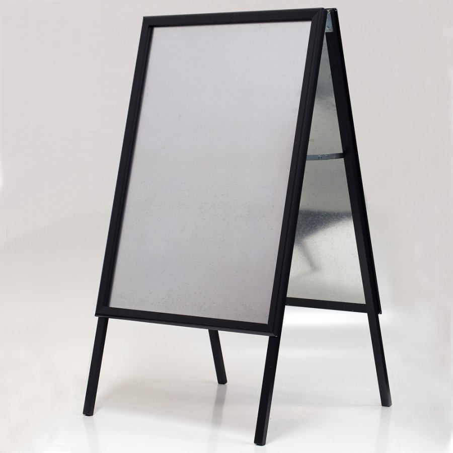 Alu-Line Standard Gatupratare Gatupratare, 70x100 cm - svart