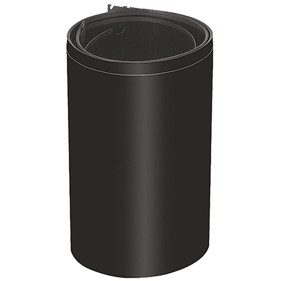 Svart PVC-panelsats för enkelsidig popup-vägg, rak, 4 sektioner #3