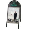 Expo Gotik Gatupratare/Top Sign Gatupratare - 50x70 cm - svart #1