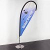 Svart stång för Outdoor Drop Flagga, Large #8