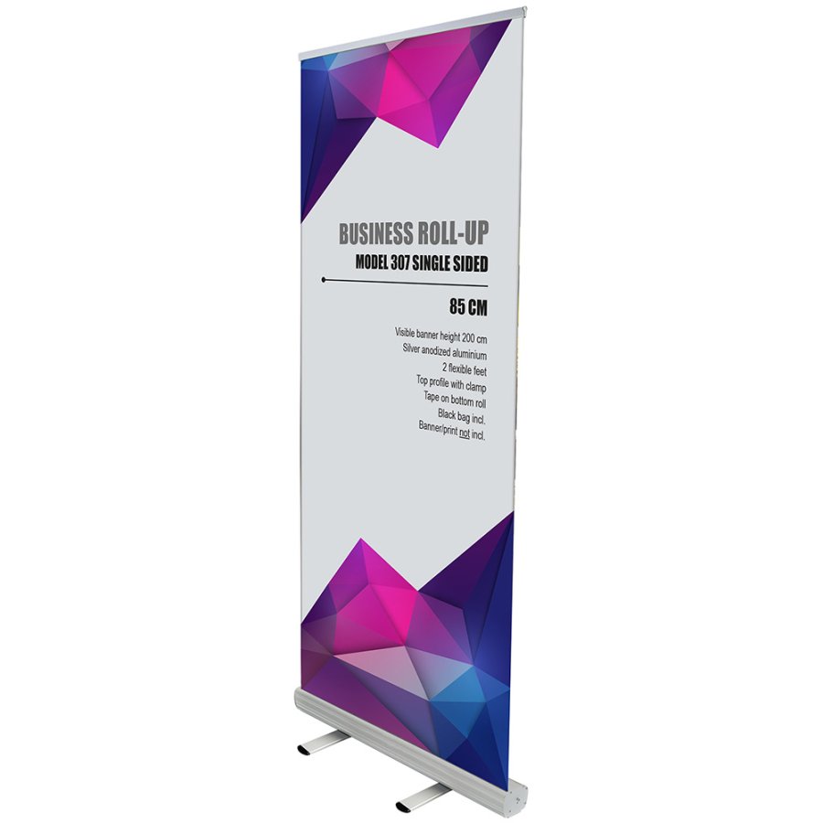 Business Roll-up, enkelsidig, 85 cm, alu #1