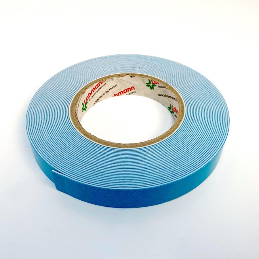 Dubbelhäftande skumtejp 19mm - 10m rulle #1