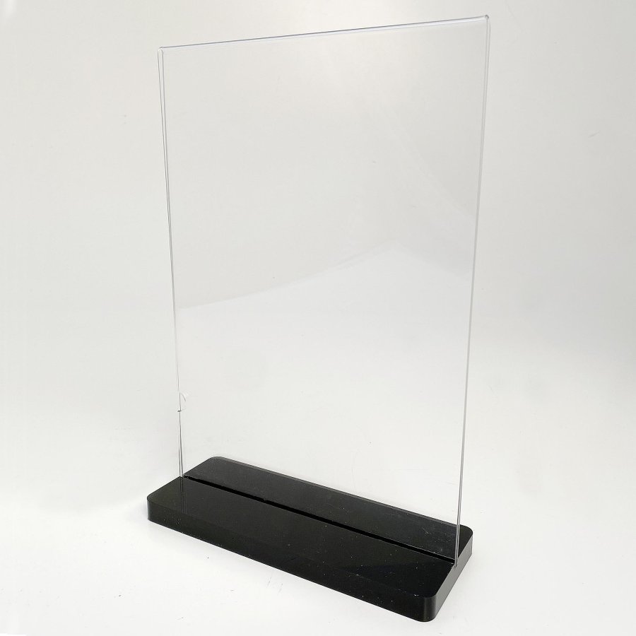 Black Bottom Menuställ vertikal - A4 - 21x29,7 cm - svart #3