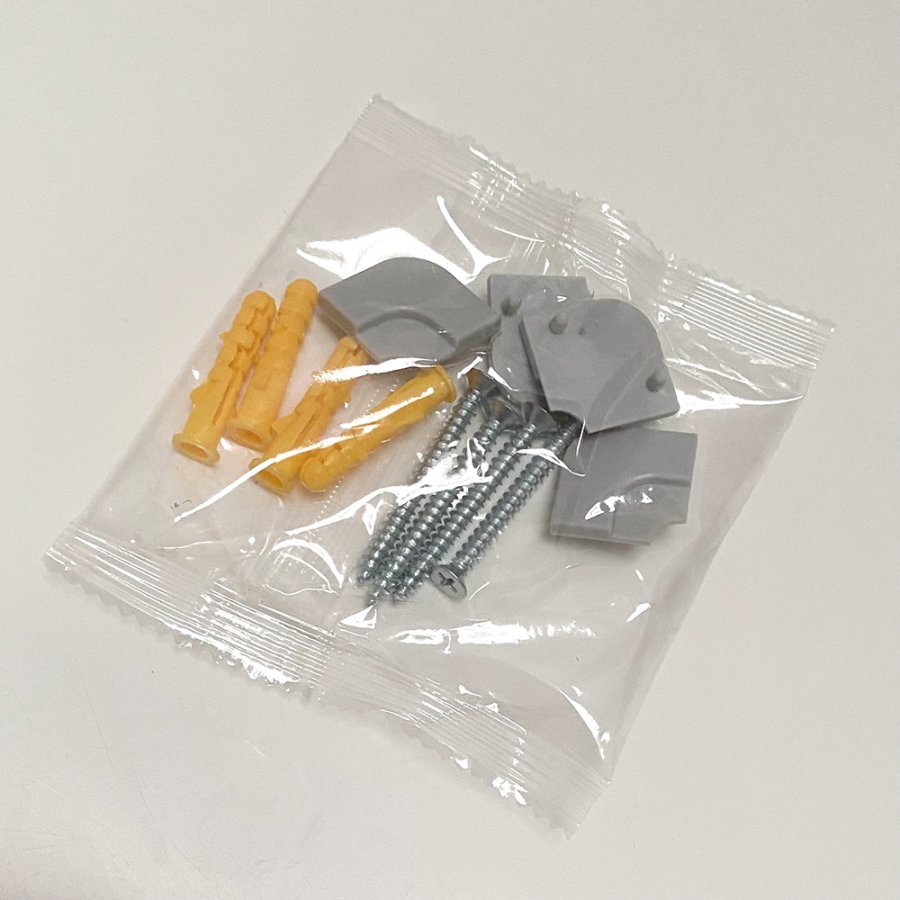 Inspirerande Anslagstavla med Aluram i Gr&aring; - 45x60 cm