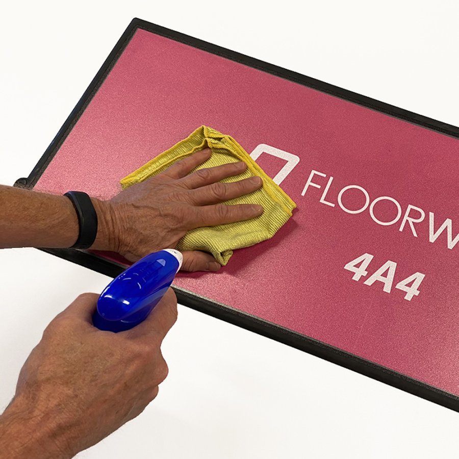 Floorwindo 4xA4 golvdisplay